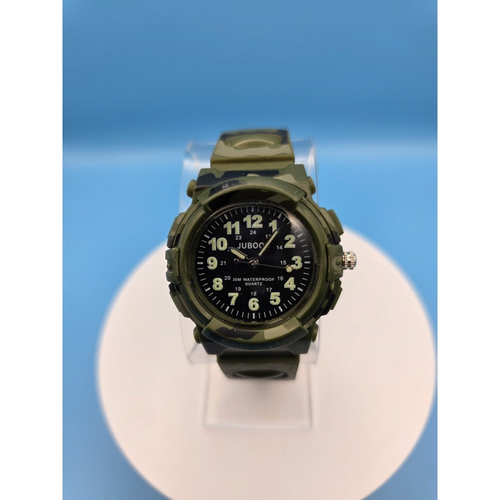 Juboos Kids Analog Watch Boys Girls, 30M Waterproof, Sports‎ Camouflage #0216